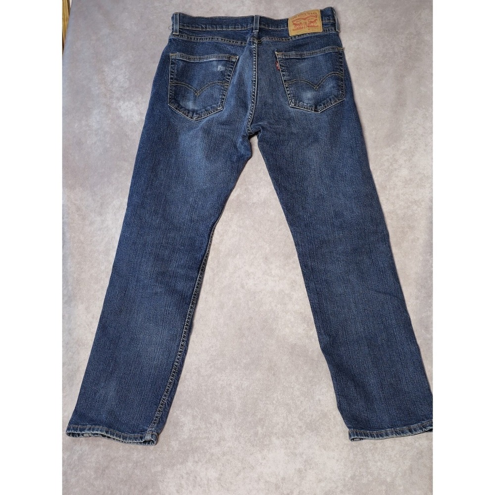 Levis 505 Mens Size‎ 32x30 Blue Jeans Regular Fit Straight Leg Medium Wash Denim
